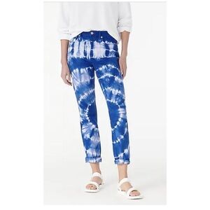 J. Crew Vintage Straight Jean in Tie Dye